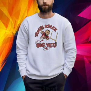 Chiefs Travis Kelce Big Yeti Gold Shirt