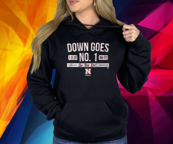 NEBRASKA BASKETBALL: DOWN GOES NO. 1 SHIRT