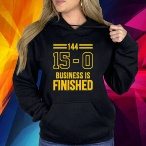 Business Is Finished Triblend Shirt