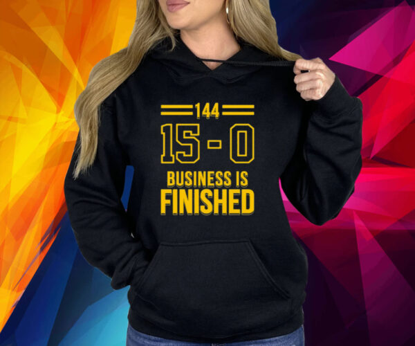 Business Is Finished Triblend Shirt