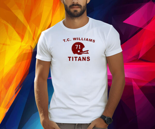 Jj Watt Wearing T.C. Williams Titans Shirts