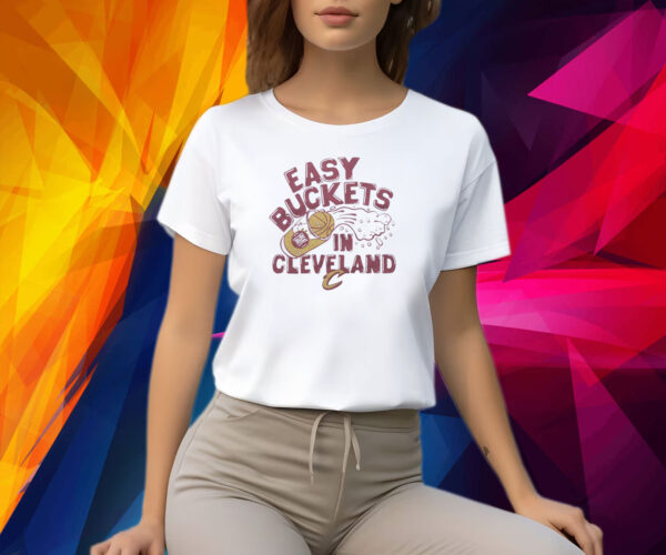 Cavs x Great Lakes Brewing Easy Buckets In Cleveland Shirt
