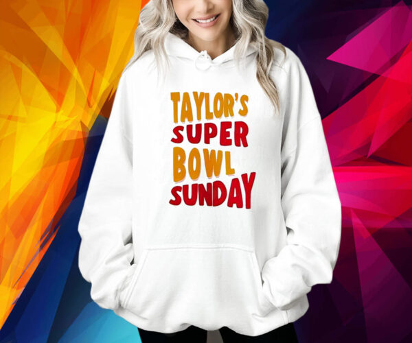 Taylor Super Bowl Sunday Shirt