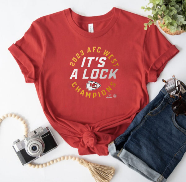 Kansas City Chiefs 2023 Afc West Division Champions Locker Room Trophy Collection Shirt