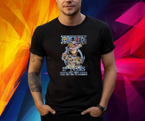 One Piece 27 Years Of The Memories Luffy Shirt
