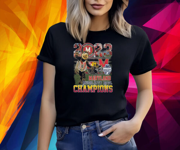 2023 Maryland Music City Bowl Champions Shirt