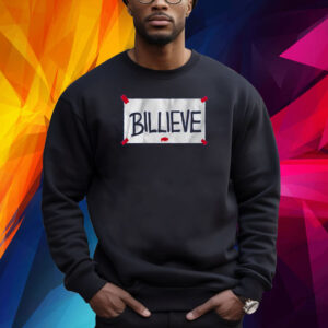 BILLIEVE SIGN T-SHIRT