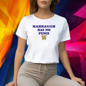 Washington Fan's Wearing Harbaugh Has No Penix Shirt