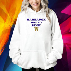 Washington Fan's Wearing Harbaugh Has No Penix Shirt