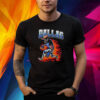 Cowboys Flaming Skeleton Player Shirt