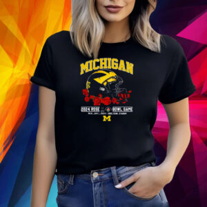 Michigan 2024 Rose Bowl Game Mon Jan 1 2024 Rose Bowl Stadium Women T-Shirt