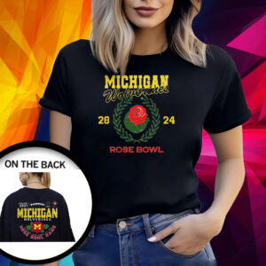 Michigan 2024 Rose Bowl Game Mon Jan 1 2024 Rose Bowl Stadium T-Shirt