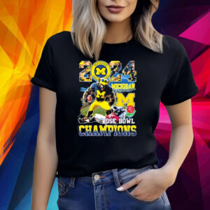 Michigan Beat Alabama 2024 Rose Bowl Champions Shirt