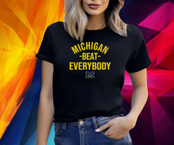 Michigan Football 2023 National Champions Shirt Michigan vs Everybody