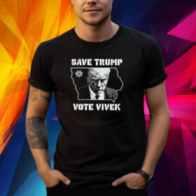 Save Trump Vote Vivek Iowa Map Shirt