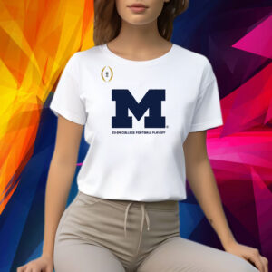 College Football Playoff #1 Michigan Grey Shirt