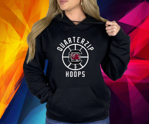 Gamecocks Quarter Zip Hoops Shirt