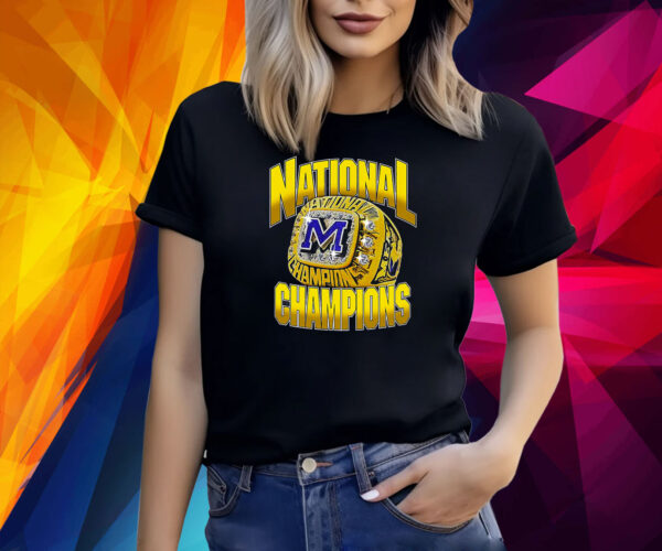 Michigan Wolverines National Champs Ring Shirt