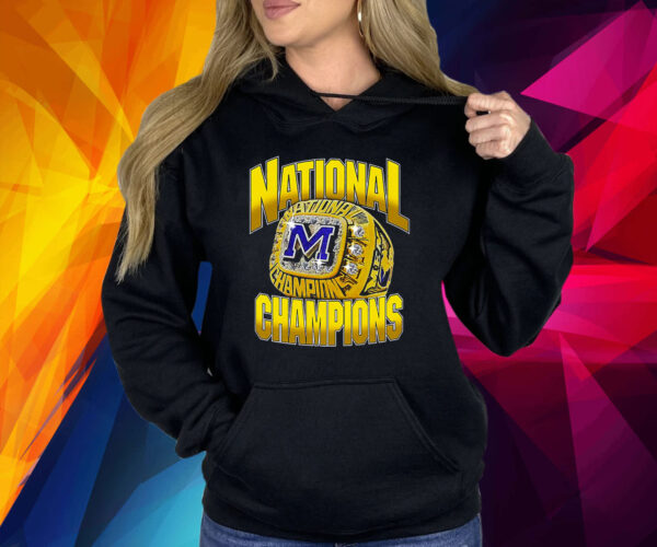 Michigan Wolverines National Champs Ring Shirt