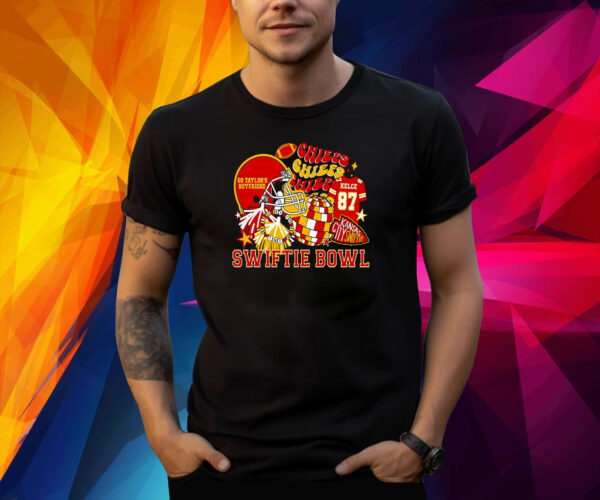 Super Bowl Swiftie Chiefs Travis Kelce Taylor Swift Shirt