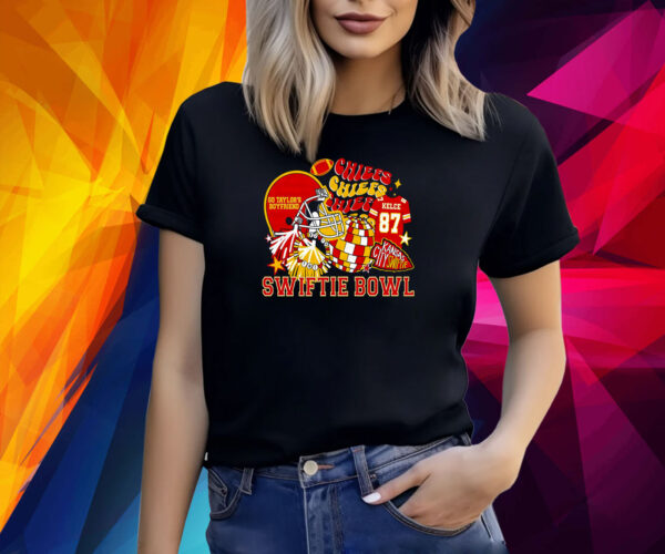 Super Bowl Swiftie Chiefs Travis Kelce Taylor Swift Shirt