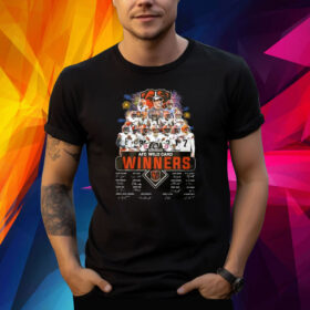 Browns 2023 AFC Wild Card Winner Signature Shirt