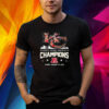 KC Chiefs AFC CHAMPIONS 2023-2024 Signature Two-Sided Shirt