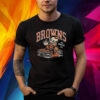 Cleveland Browns Brownie Stiff Arm Stadium Shirt