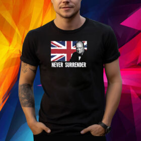 Winston Churchill Never Surrender Shirt