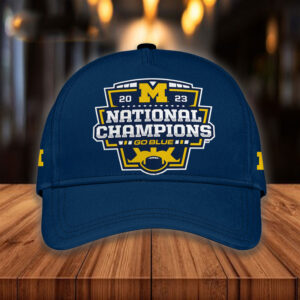 Michigan 2023 National Champions Go Blue Hat