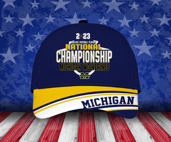 2023 College Football Playoff National Championship Michigan Hat