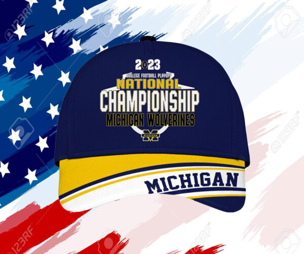 2023 College Football Playoff National Championship Michigan Hat