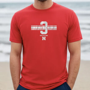 Nebraska Basketball Brice Williams 3 T-Shirt