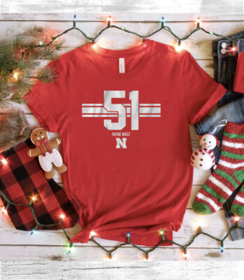 Nebraska Basketball Rienk Mast 51 Sweatshirt