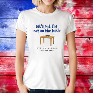 Rat on the Table San Francisco 95.7 the Game Tee Shirt