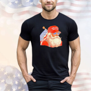 Santa Claus make America great again shirt