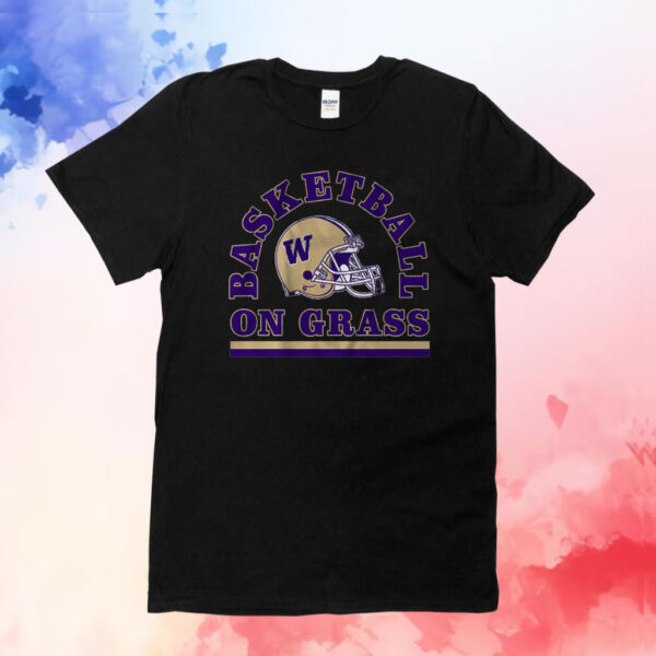 Washington Football Basketball on Grass Shirts