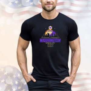 Washington Huskies 2024 CFP National Championship Space City shirt