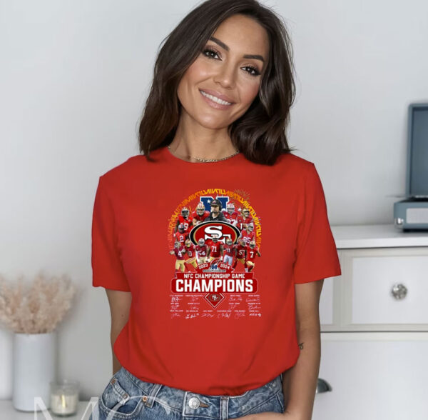 49ers 2023 2024 NFC Championship Game Champions Shirt