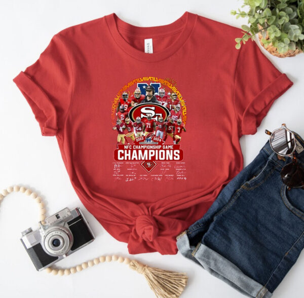 49ers 2023 2024 NFC Championship Game Champions Shirt