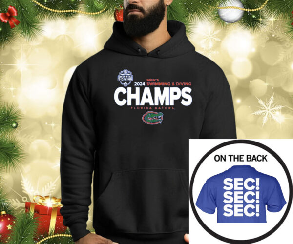 Florida Gators 2024 Sec Swimming Diving Champions Shirt