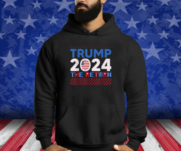 Best Trump Supporter 2024 Patriots Pride USA Flag Election Shirt