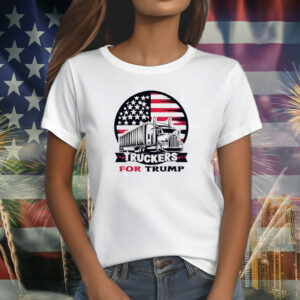 Truckers For Trump 2024 Tee Shirt