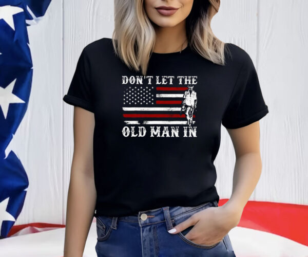 Don’t Let The Old Man In Print Casual Shirt