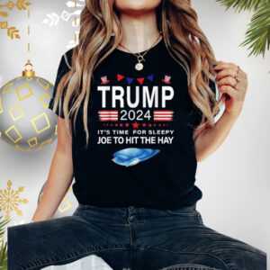 Trump 2024,Pro Trump Republican,Funny Anti Sleepy Joe Biden T-Shirt