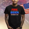 Fire Biden Elect Trump President 2024 Republican Patriot T-Shirt
