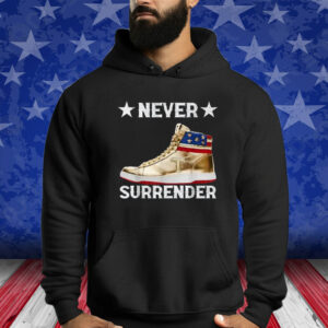 Trump Sneakers Never Surrender Pro Trump Shirt