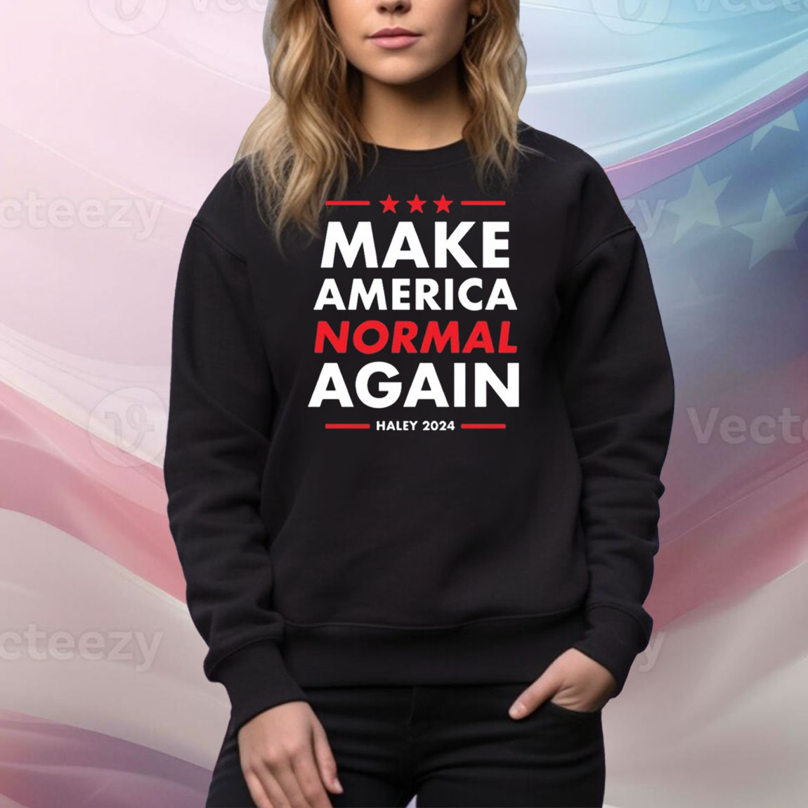 Make America Normal Again Haley 2024 Hoodie TShirts
