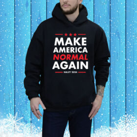 Make America Normal Again Haley 2024 Hoodie Shirt