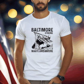 Baltimore Strong Maryland Bridge Vintage T-Shirt